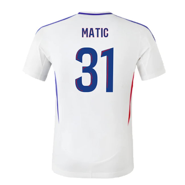 2024-2025 Olympique Lyon Home Shirt (Matic 31)-SoccerKits Hub | Buy Soccer Jerseys Online